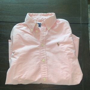 Pink Ralph lauren button up 🌙